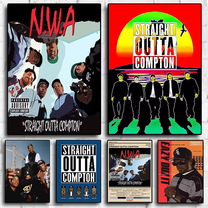 

Печать на холсте NWA Straight Outta Compton