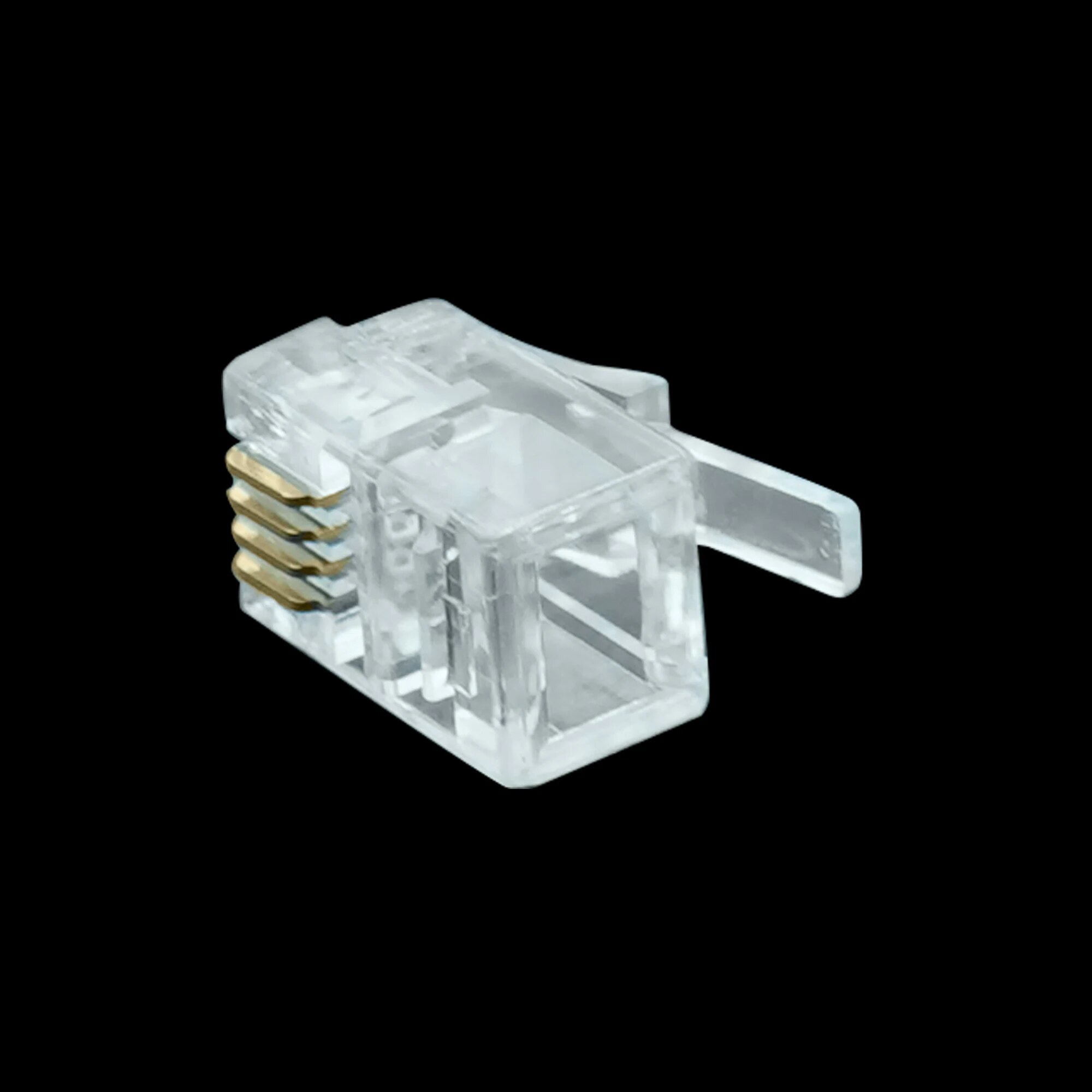 

Модульный разъем для телефона COMNEN RJ9 4P4C RJ9, телефонный разъем 26AWG, телефонные провода для телефона, шнур для телефона, POS-машина