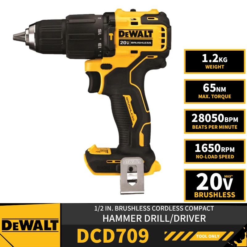 

DEWALT DCD709 Бесщеточный Ударный Дрель