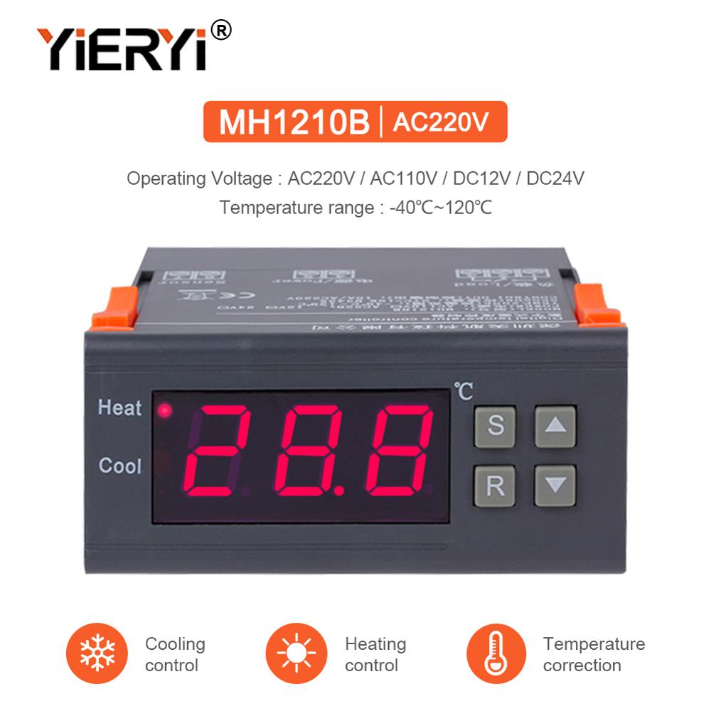

Yieryi Цифровой термостат с нагревателем и охладителем