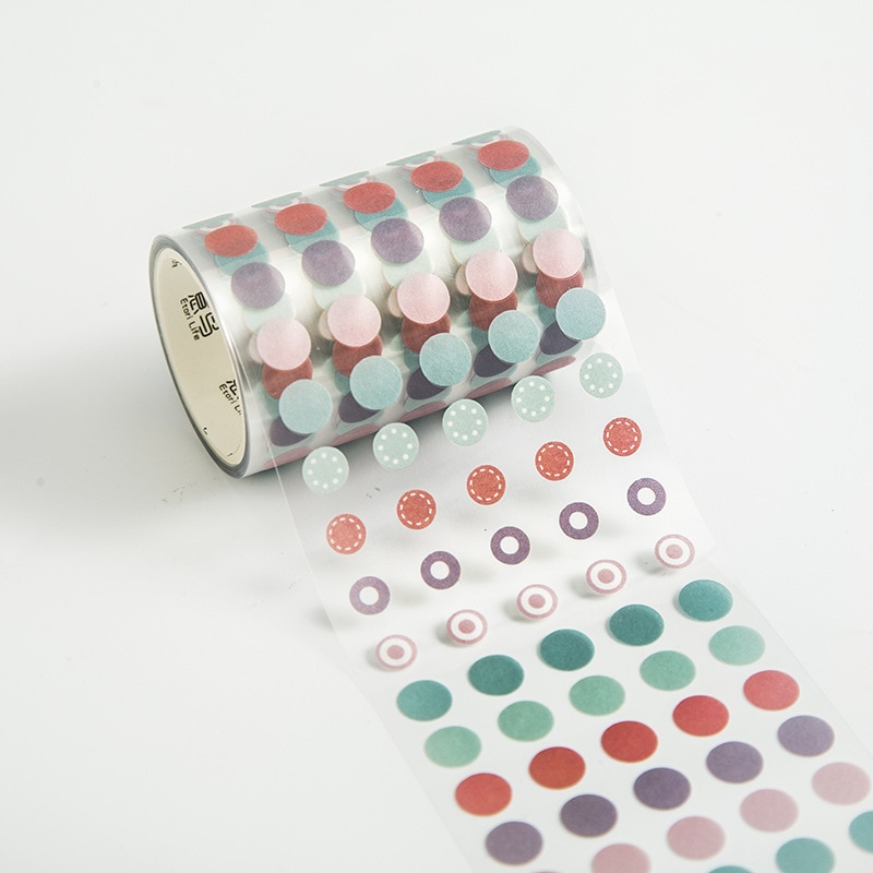 

Washi лента с горошком YOUQIWJ