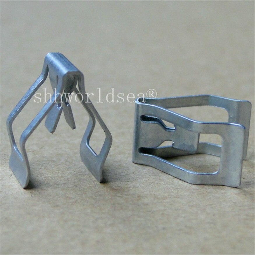 

100 шт. Halte Klammer Armaturenbrett Mittelkonsole для Audi Seat VW 1J0858137B 1J0858137A автомобильный металлический зажим крепления