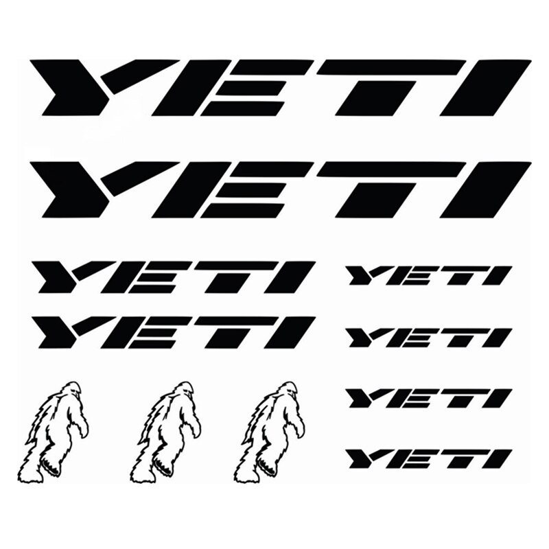 

Виниловые наклейки для YETI, велосипеды, велосипеды, велосипедные рамы, вилки, горные, BMX, 58LN, арт-Декор