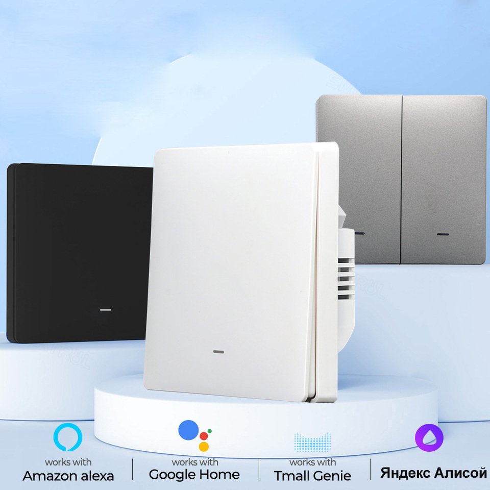 

Lonsonho Умный выключатель Wi-Fi с Алисой