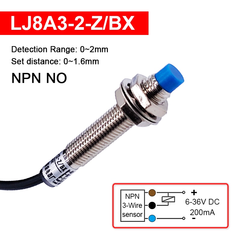 

Индуктивный бесконтактный переключатель LJ8A3-2-Z