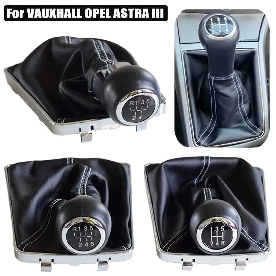 

Для OPEL ASTRA III H 1.6 VAUXHALL 2004 2005 2006 2007 2008 2009 2010 автомобильный Стайлинг ручка переключения передач рычаг гетры багажника