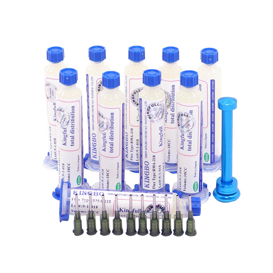 

KINGBO RMA-218 паяльная паста 10шт