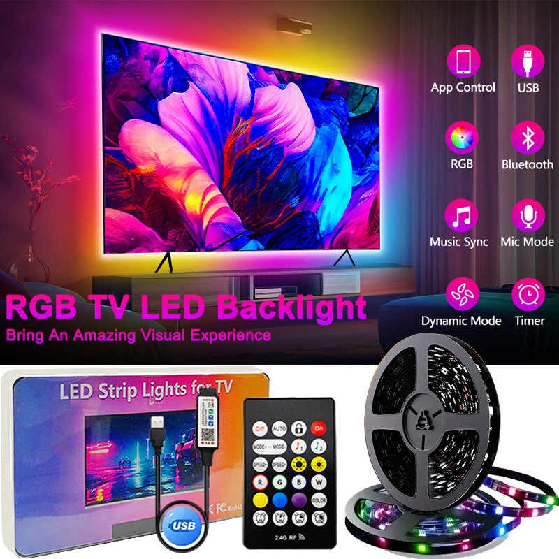 

RGB светодиодная лента Adiodo для телевизора 50-75 дюймов