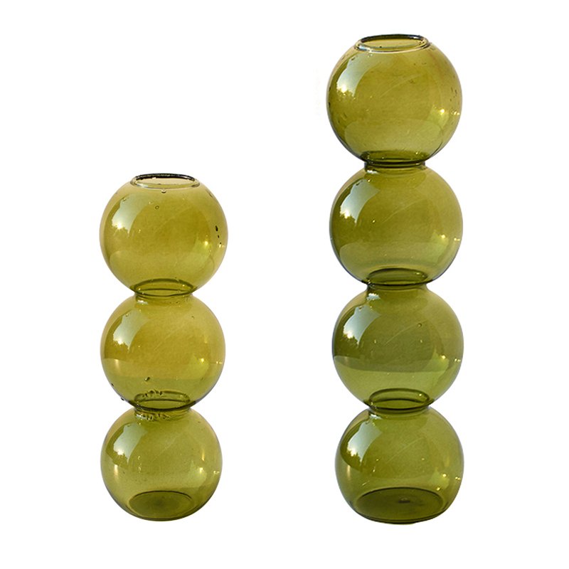 

Стеклянная ваза скандинавского стиля