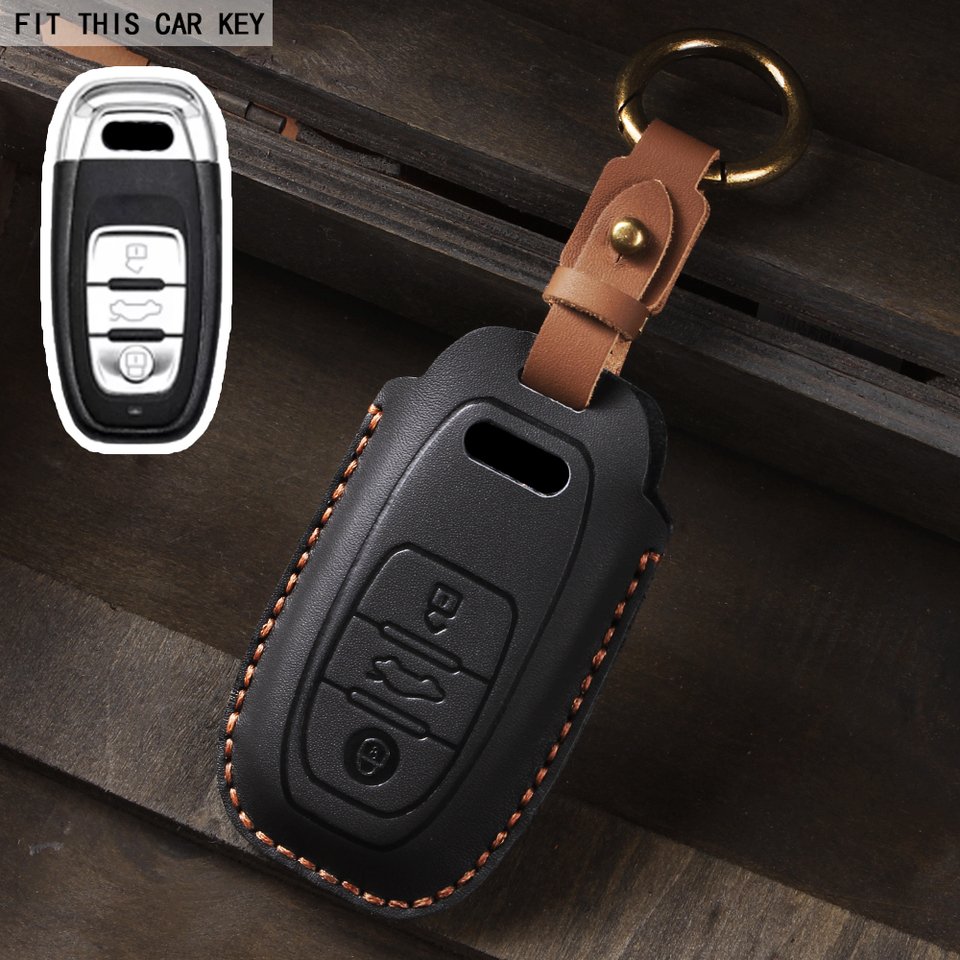 

Автомобильный чехол для дистанционного управления Smart Key для Audi A1 A3 A4 A5 A6 A7 A8 Quattro Q3 Q5 Q7 2009-2015, аксессуары, защитный набор брелоков