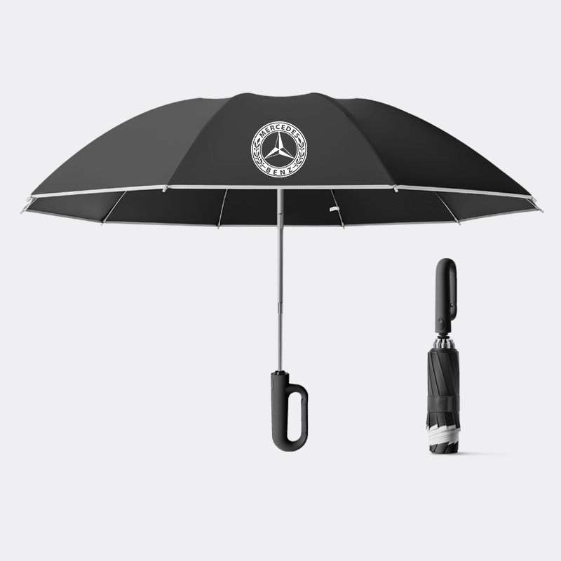 

Для Mercedes Benz AMG W206 W204 W205 W212 W213 W221 W222 30 костей ветрозащитный прочный 125 см усиленный автоматический складной зонт