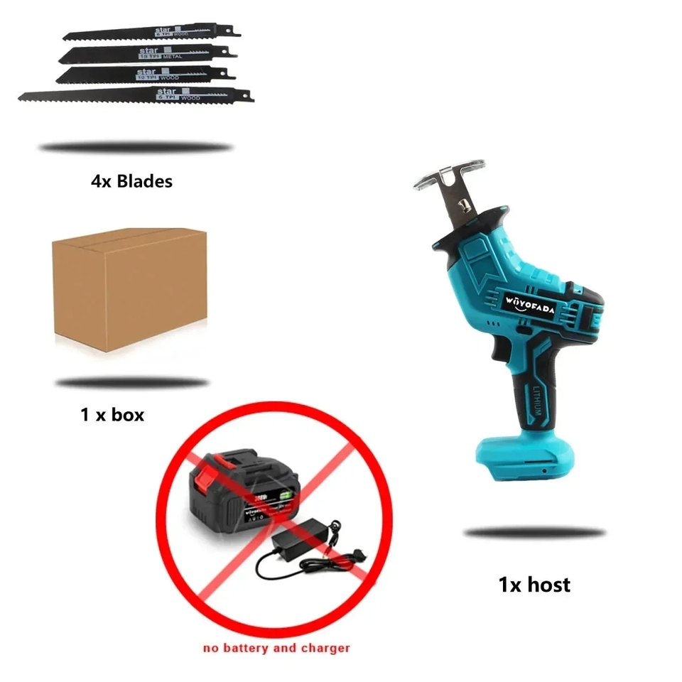 

Сабельная пила WOYOFADA 18В cordless
