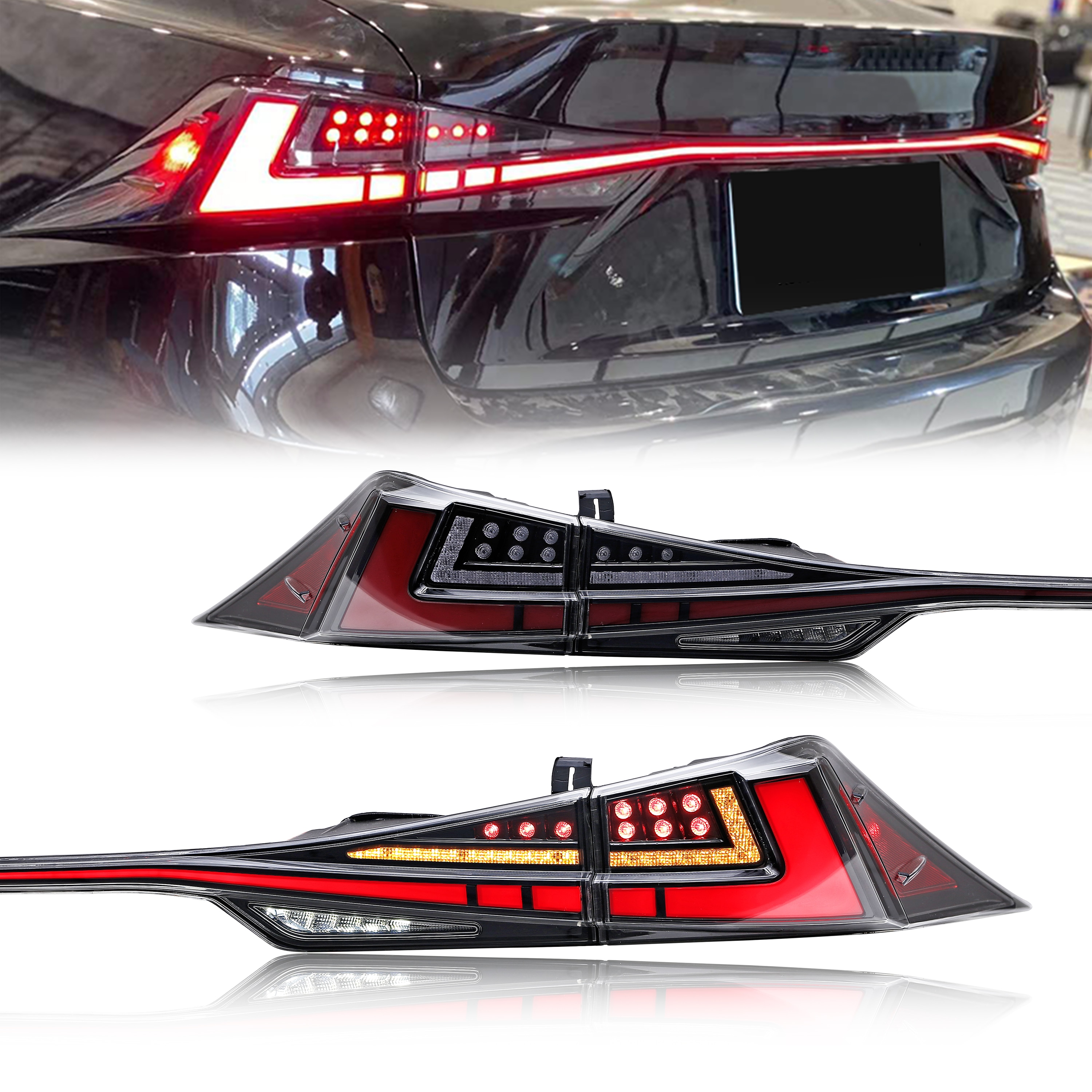 

Фонари задние для Lexus IS250 IS300 IS350 IS200t ISF 2013-2020