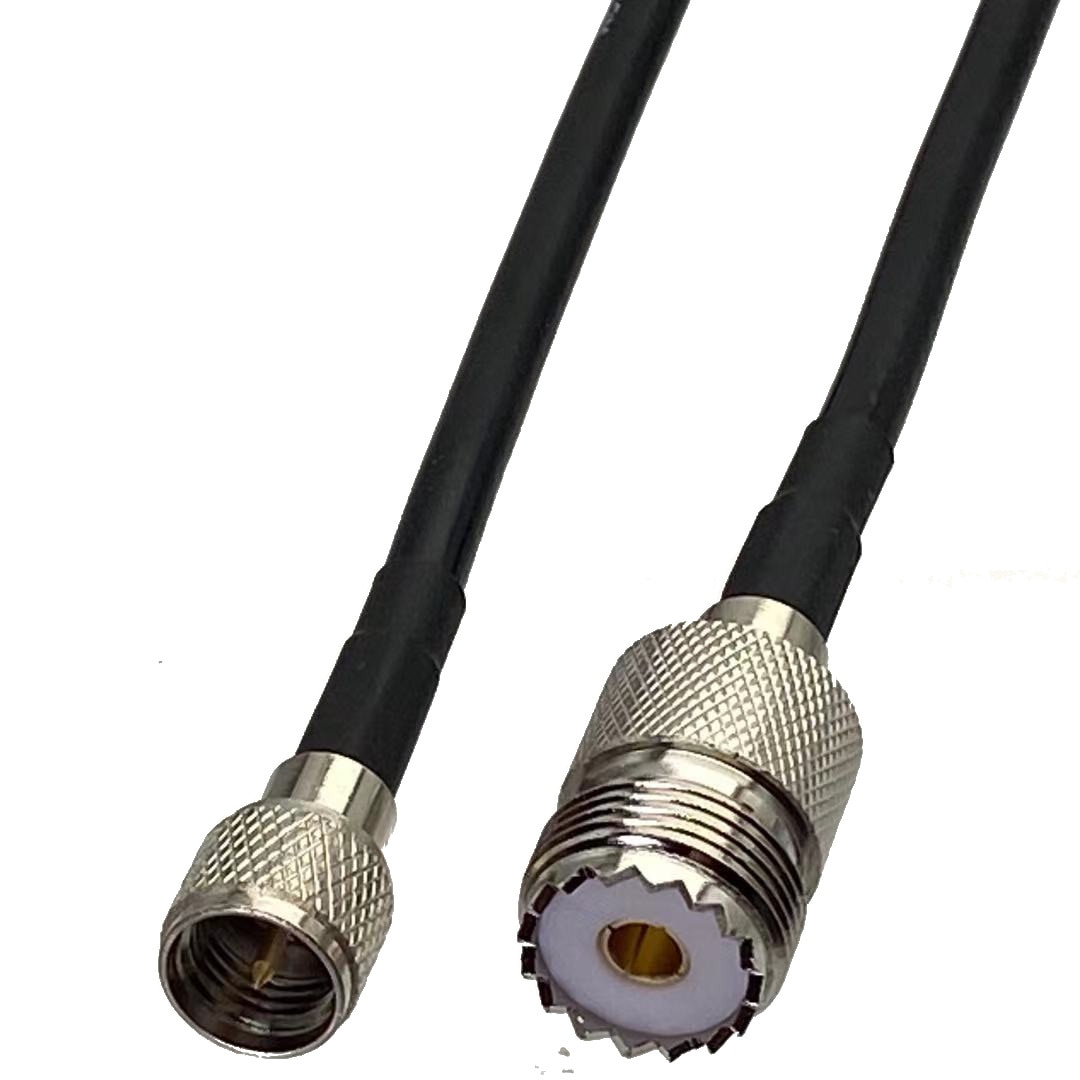 

RG58 коаксиальный кабель SO239 - Mini UHF переходник 6-10 дюймов