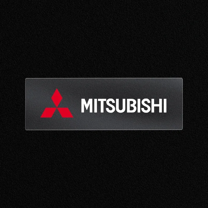 

Наклейка На Руль Автомобиля Mitsubishi, 3D Винил Из Углеродного Волокна, ПВХ, Случайные Наклейки