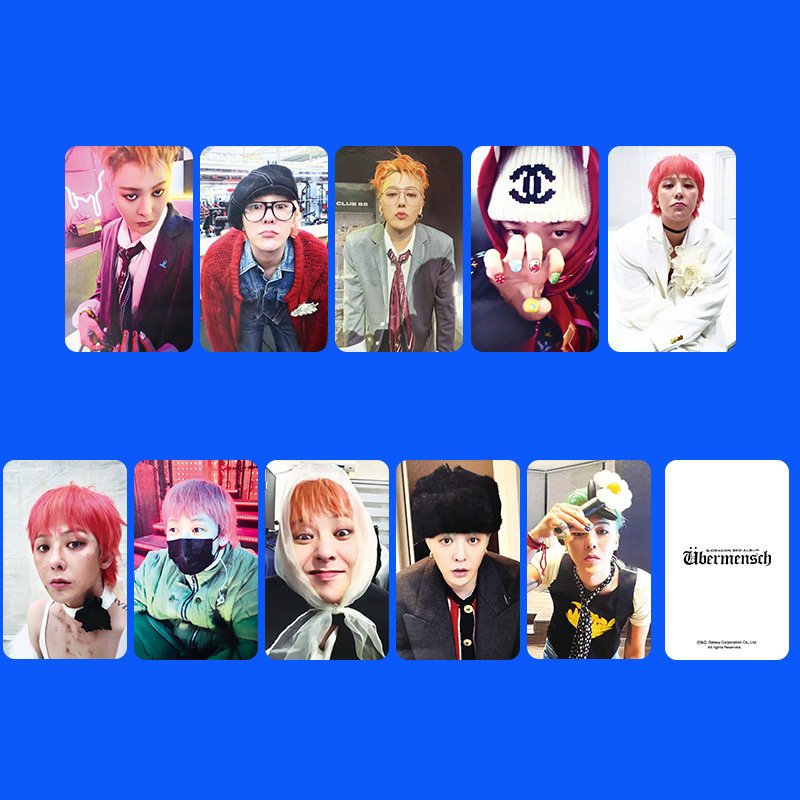 

10 шт./компл. Idol Boy G-DRAGON новая серия альбомов 600mensch Lomo карты HD печать фотокарточки Высококачественные открытки GD подарки для фанатов