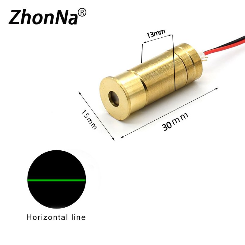 

Зеленый лазерный модуль Starlight Cross ZhonNa 532нм 45мВт