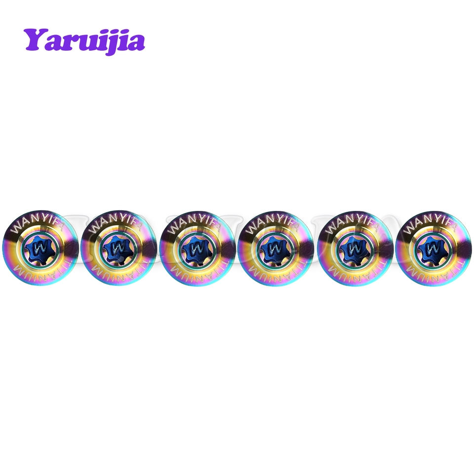 

Титановые болты Yaruijia M5/M6 для мотоцикла 6 шт.