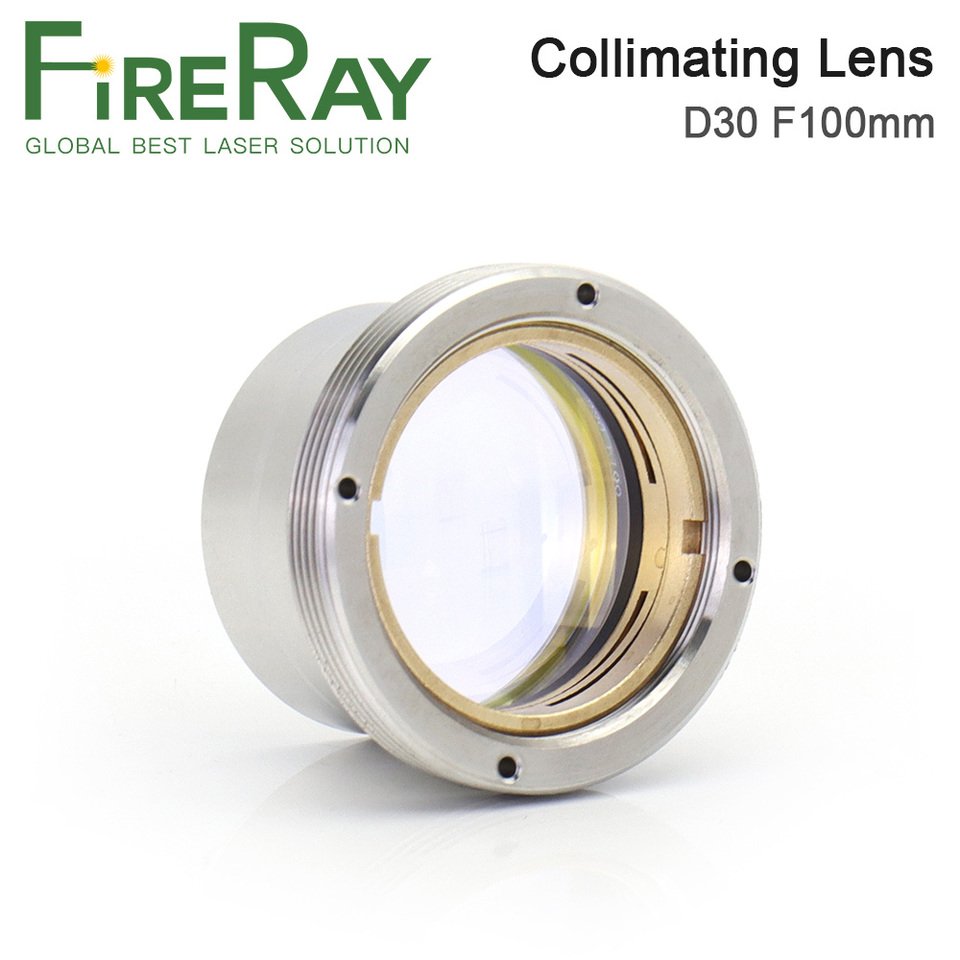 

Линза для лазерной фокусировки FireRay с держателем объектива D30 F100 125 150 мм для волоконной лазерной режущей головки WSX KC13 KC15