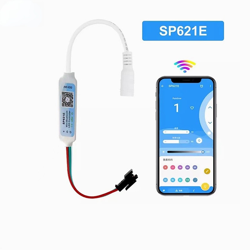 

RGB-контроллер SAGE LU MEI SP621E для светодиодной ленты