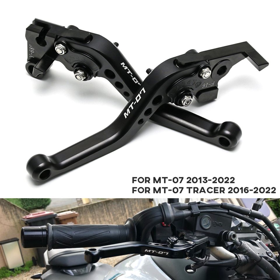

Короткий рычаг сцепления тормоза 2022 для YAMAHA MT07 MT09 2013-2021 MT-07/MT-09 SP аксессуары для мотоциклов рычаг MT 07 09