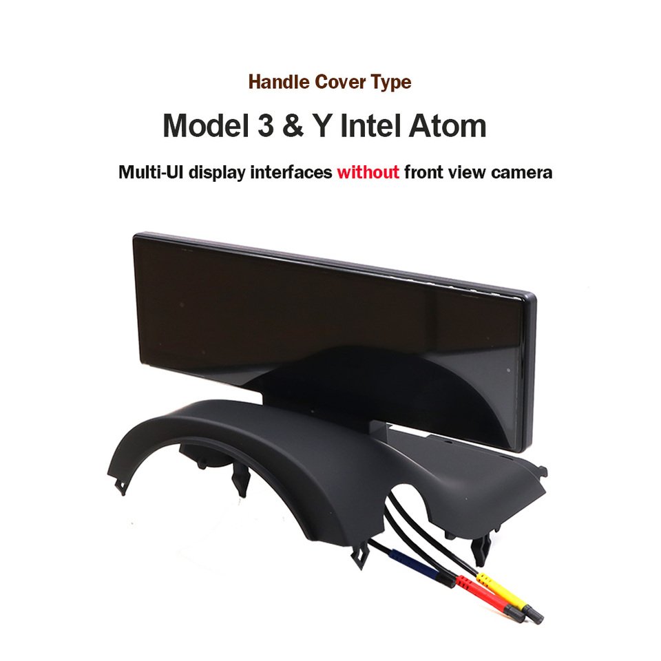 

SATONIC 8,8-дюймовый беспроводной экран Smart Dahsboard Carplay для Tesla Model 3 и Y Juniper с поддержкой Carplay Andriod Auto Free Front Cam