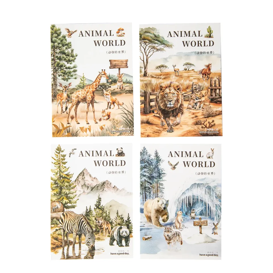 

Набор стикеров JIANWU Animals World Series