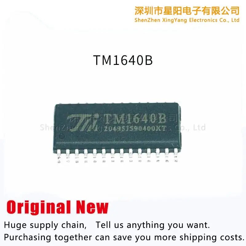 

Новый оригинальный драйвер дисплея TM1640B