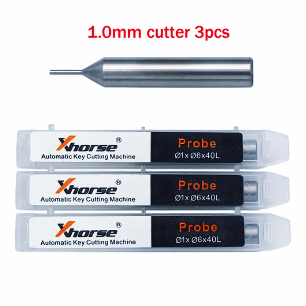 

Фрезерные зонды Xhorse CONDOR 1.0/1.5/2.0/2.5 мм для станков для резки ключей
