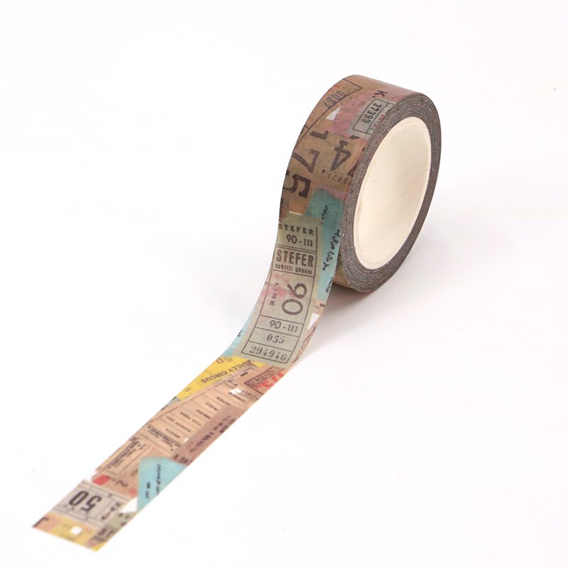 

Декоративная бумажная лента GREATHOPE WASHI TAPE 10 м