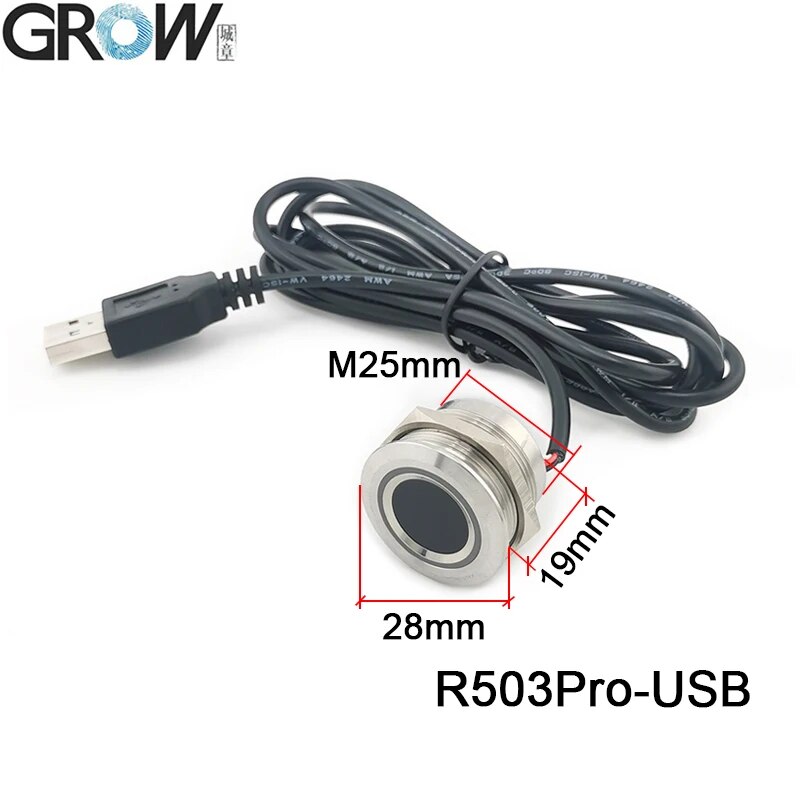 

GROW R503Pro датчик отпечатков пальцев