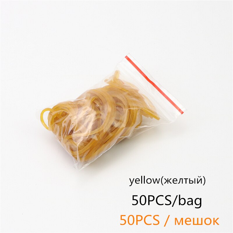 

Резинки для волос ZYCC, белые, 200 шт.