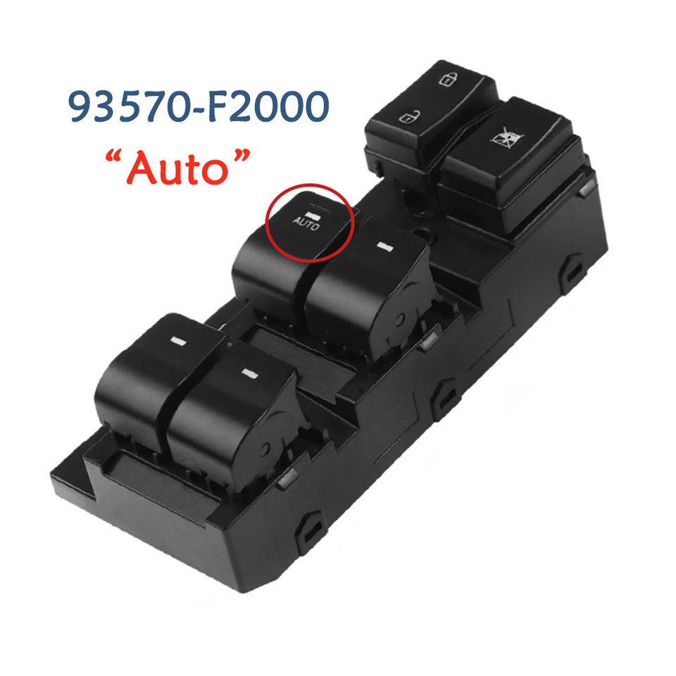 

93570-F2100 93570-F2000 для Hyundai Elantra 2017 2018 2019 2020, электрический главный переключатель управления стеклоподъемником, кнопка регулятора