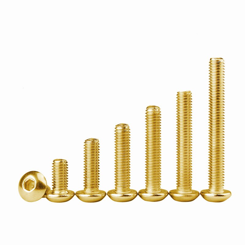 

Набор болтов Tyrant с золотым покрытием из титана M2-M6