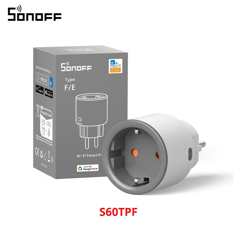 

SONOFF S60 Wi-Fi умная розетка