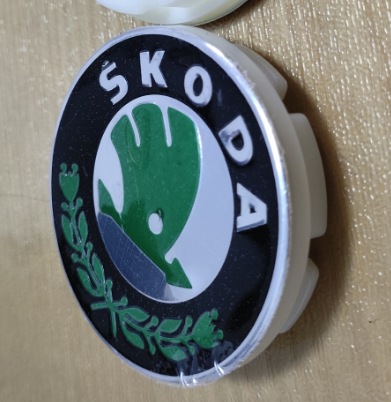 

4 шт., 56/65 мм, колпаки для ступиц колес для Skoda Rapid Octavia A5 RS Kodiaq Fabia A7, аксессуары для колпаков колес автомобиля