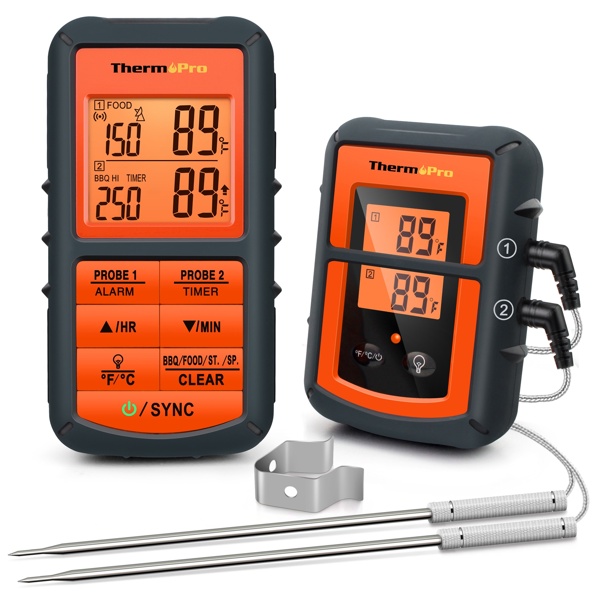 

Термометр ThermoPro TP08C беспроводной