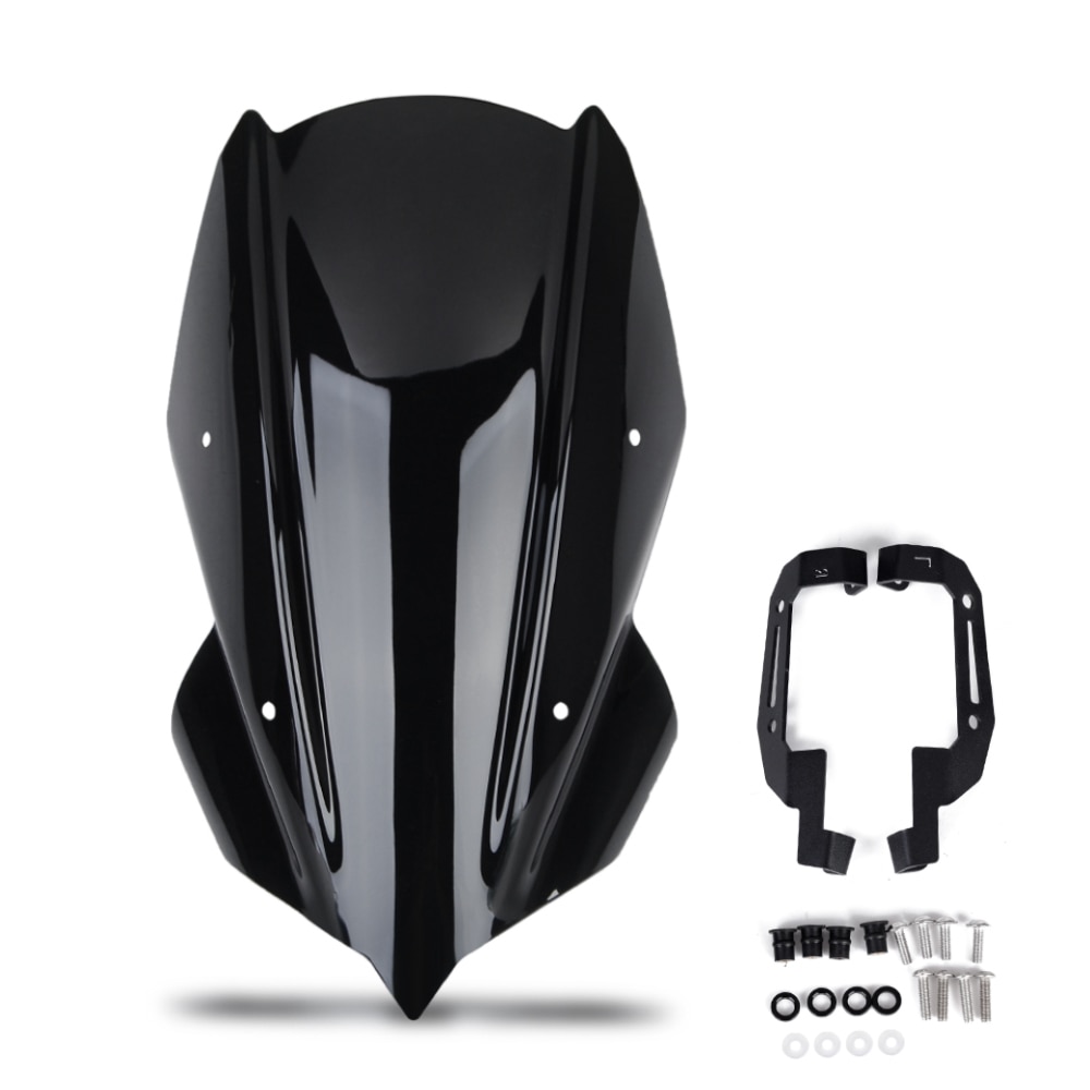 

Ветровое стекло для Kawasaki Z250 Z400 2019 2020 2021, ветровое стекло для мотоцикла, ветрозащитный экран Z 250 400
