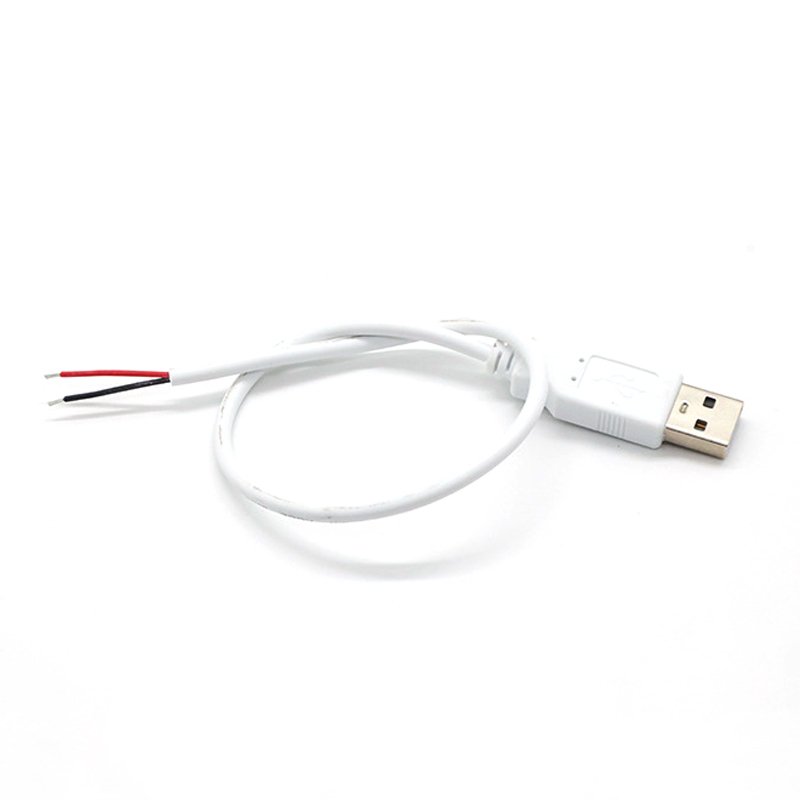 

30 см, черный/белый, 5 В, USB-кабель питания, 2-контактный USB 2,0 A, гнездо, 4-контактный провод, разъем для зарядного устройства, удлинитель шнура для зарядки