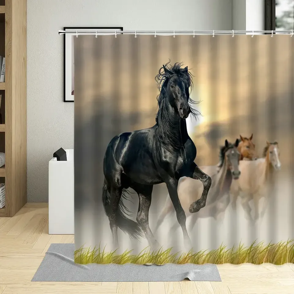 

Водонепроницаемая шторка для душа Unicorn Horse