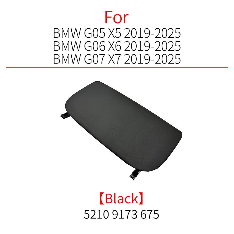 

Для BMW X5 X6 X7 автомобильное сиденье, задняя панель, кожаная спинка, карман для хранения, сменный аксессуар, черный для BMW G05 G06 G07 G09