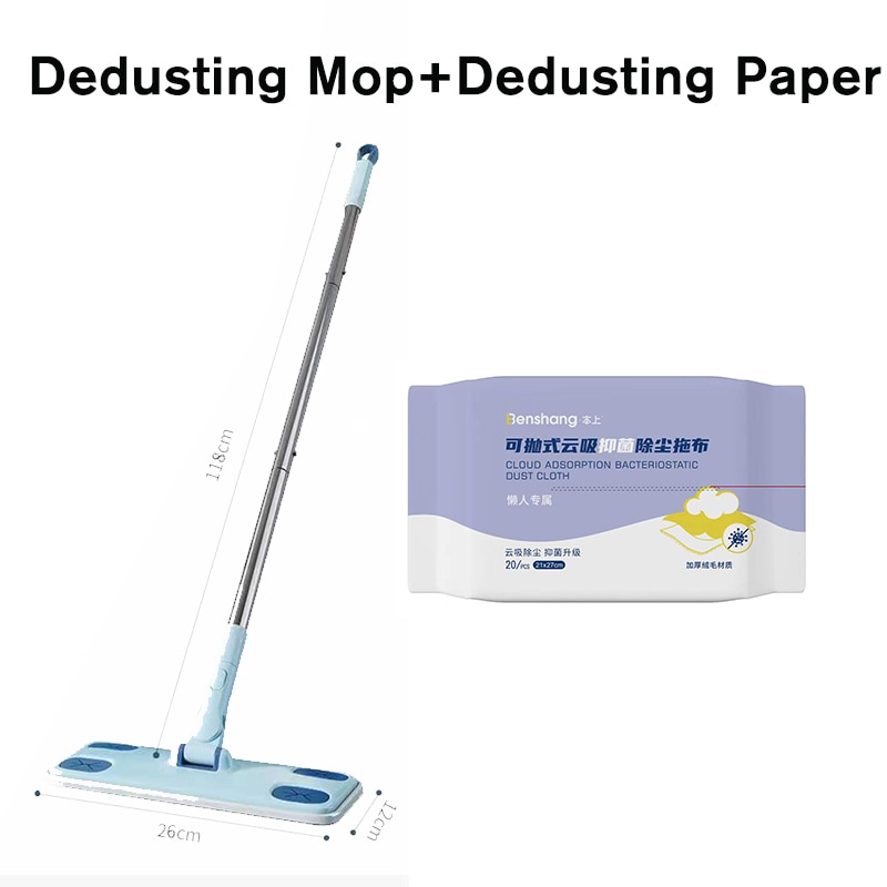 

Одноразовые микрофибровые швабры Lazy Mop