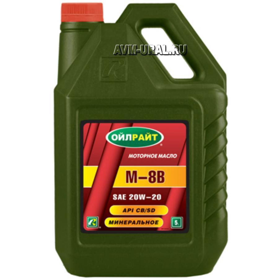 

OIL RIGHT Масло моторное OILRIGHT М8В 20W-20 минеральное 4 л