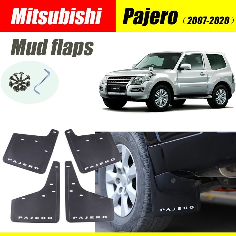 

Брызговики для автомобиля Mitsubishi Pajero, 4 шт., 2007-2020