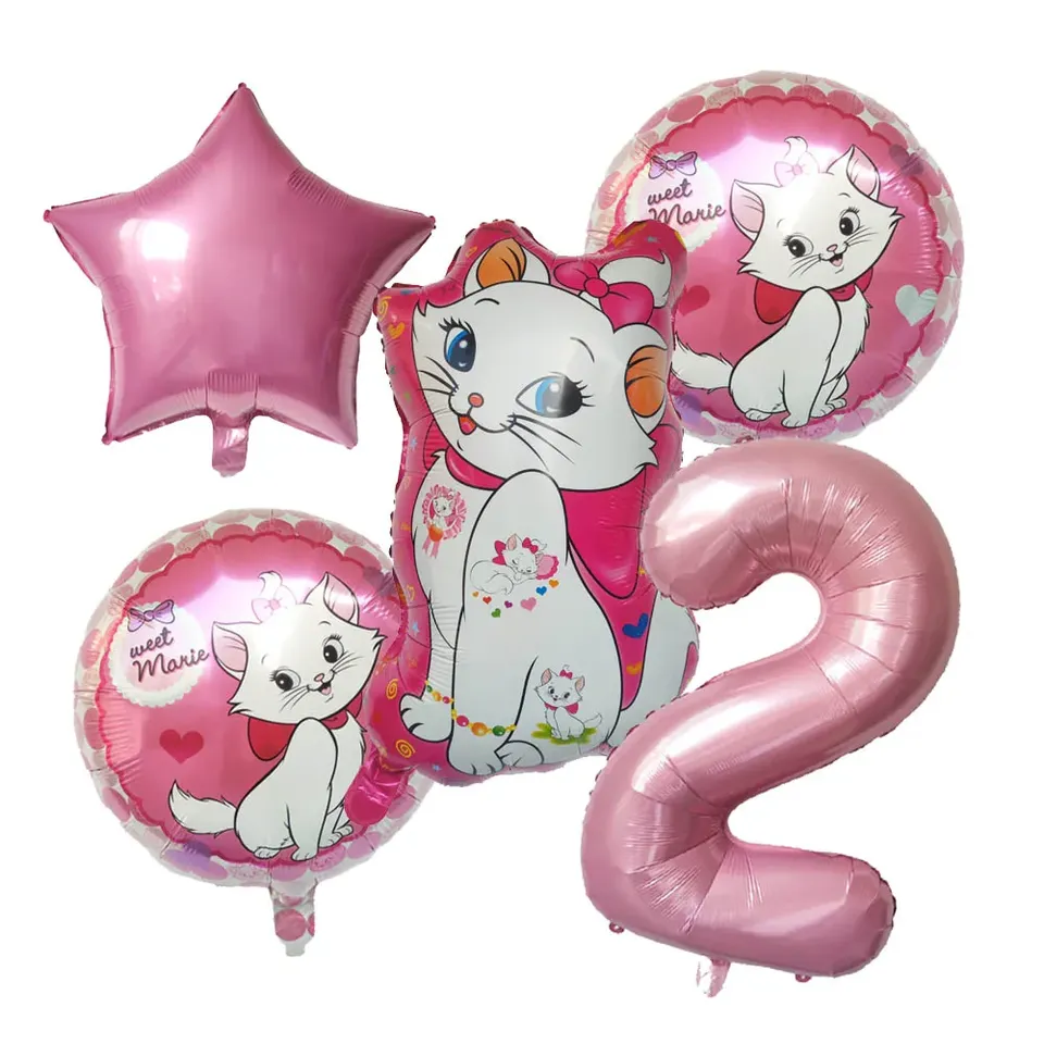 

Disney Мария Кошка Воздушные Шары 5шт