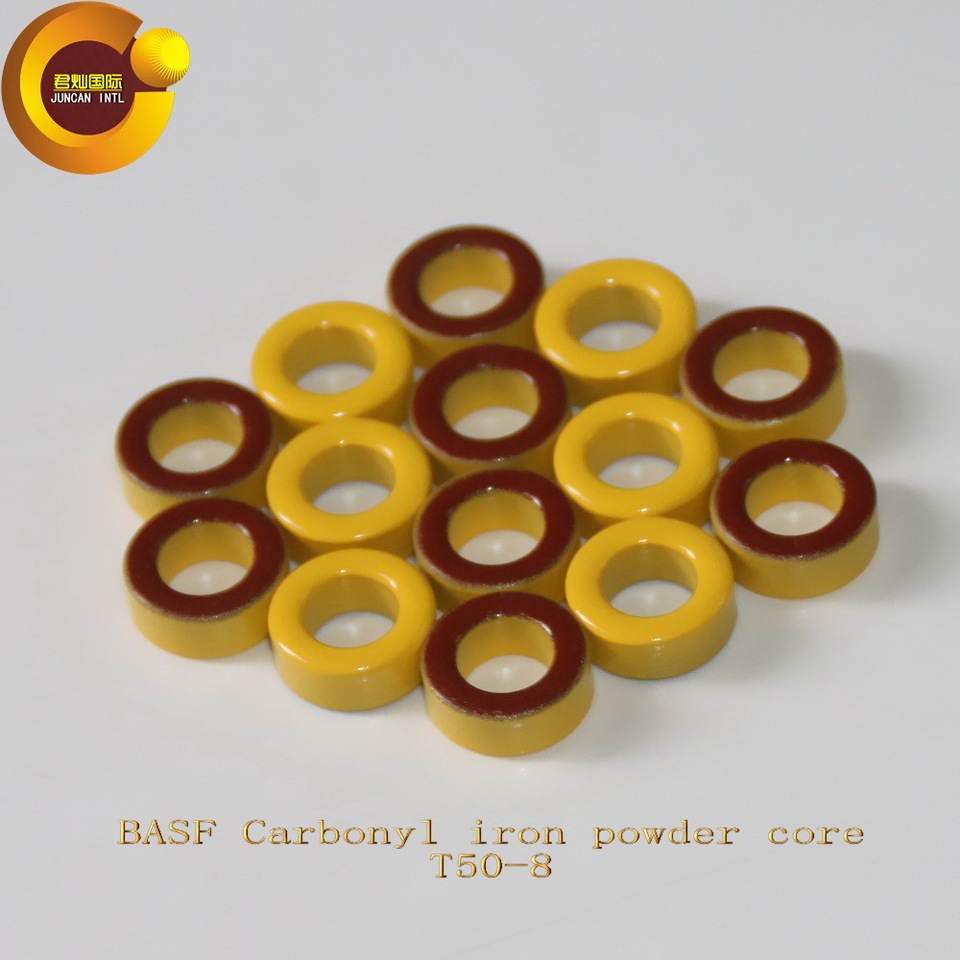 

T50-8 высокочастотные магнитные сердечники RF Carbonyl Iron Powder