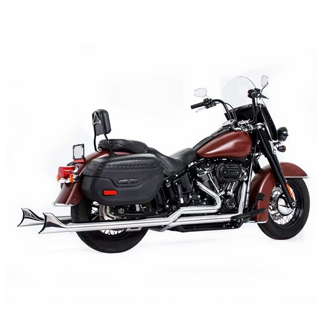 

Выхлопная труба мотоцикла для Harley Softail SLIM Deluxe Street Bob 2018-2023, аксессуары для выхлопной системы Classica, форма рыбьего хвоста