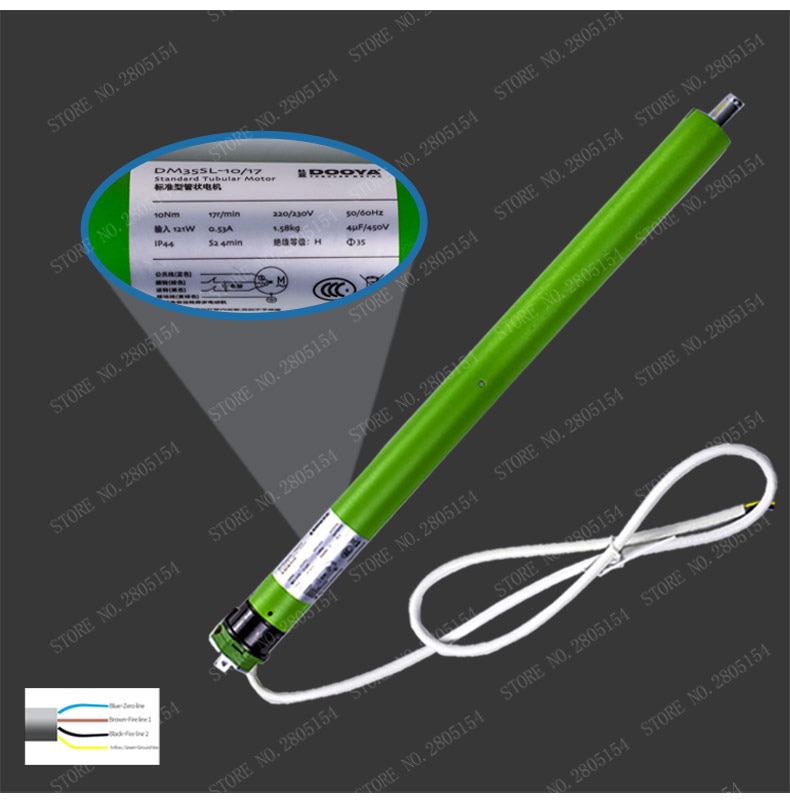 

Двигатель Dooya DM35S для жалюзи 220В