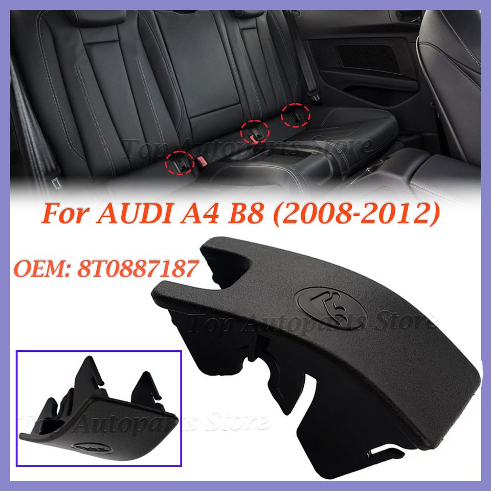 

Для AUDI A4 B8 A5 заднее детское сиденье анкер Isofix слот отделка Крышка Кнопка 8T0887187 автомобильные Сменные аксессуары