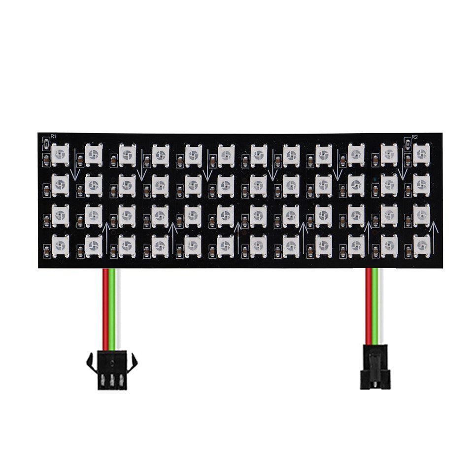 

TNALANT гибкая светодиодная панель WS2812B 4x12 48 пикселей
